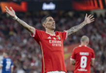 Di María conquista prêmio de melhor gol da semana na Liga Europa