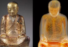 O misterioso caso da múmia escondida em estátua de Buda