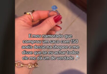 Jovem é desafiada a encontrar 150 anéis de plásticos para se casar; veja