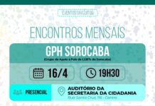 A Coordenadoria de Políticas para a Diversidade Sexual divulga os próximos encontros para orientações em grupos em abril