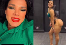 Ex-morena do É o Tchan perde campeonato de fisiculturismo: ‘Disseram que meus glúteos eram falsos’