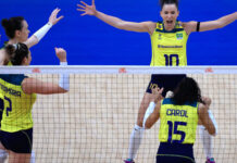Brasil vence Japão de virada e mantém invencibilidade na Liga das Nações Feminina de vôlei