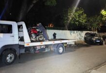 GCM apreende motocicleta no Jardim Zulmira com chassi adulterado