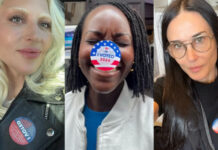 De Lady Gaga a Demi Moore; as estrelas que votaram nas eleições dos EUA