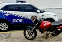 GCM recupera motocicleta na região do Paineiras