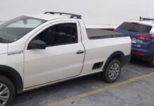 Veículo furtado é recuperado pela GCM em posto de combustíveis no bairro Wanel Ville
