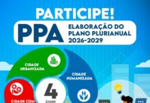 Prazo para população fazer sugestões on-line ao PPA 2026-2029 termina na sexta-feira (30)