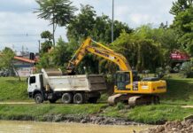 Saae/Sorocaba conclui manutenção preventiva no lago do Parque das Águas