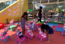 140 crianças participam do “Brincando com Bebê Reborn” neste domingo (18)