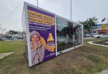 Contêiner solidário é novo ponto de coleta e também de entrega de cobertores e agasalhos da Campanha de Inverno 2025 em Sorocaba