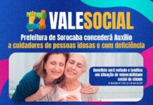 Prefeitura de Sorocaba concederá Auxílio Vale Social a cuidadores de pessoas idosas e com deficiência
