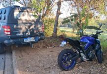 GCM recupera motocicleta furtada na madrugada desta quarta-feira (23)