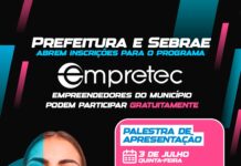 Nova palestra do Empretec acontece na quinta-feira (3)