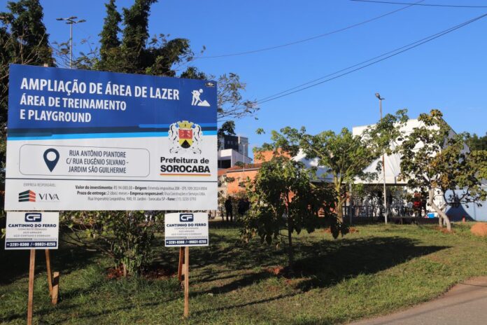 Prefeitura de Sorocaba entrega implantação de playground no Jardim São Guilherme