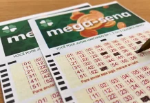Mega-Sena 2910 acumula e prêmio principal pode pagar R$ 40 milhões no sábado (6)