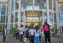 Escola Municipal participa de visita monitorada no Jardim Botânico em comemoração ao Dia da Árvore