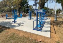 Prefeitura de Sorocaba entrega academia ao ar livre com rampa de acessibilidade na Praça Pio XII