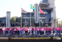 Servidores do Paço Municipal participam da Campanha Outubro Rosa