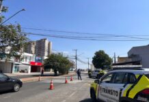 Prefeitura de Sorocaba realiza blitz de controle de ruído de motos na Av. Elias Maluf
