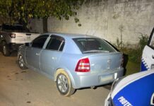 Veículo roubado é localizado pela GCM no bairro Chácaras Reunidas São Jorge