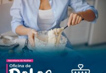 Secretaria da Mulher abre inscrições para a primeira oficina gratuita de bolos deste ano, na Uniten