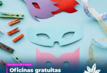 Bibliotecas Municipais oferecem oficinas gratuitas de máscaras de carnaval na próxima semana