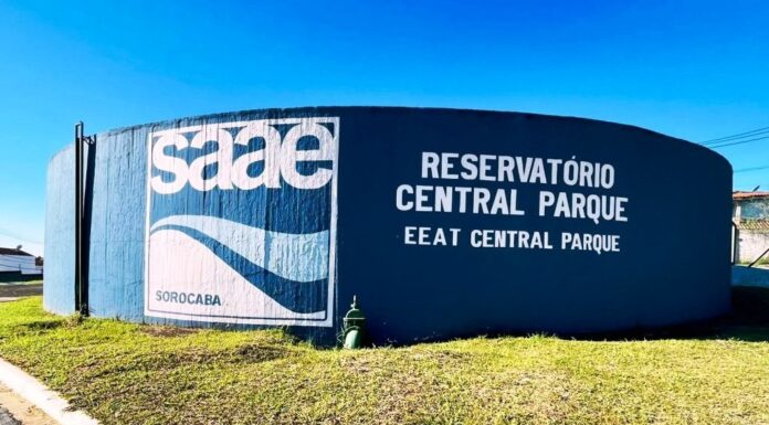 Saae/Sorocaba realiza manutenção preventiva em dois Centros de Distribuição na Zona Oeste na quarta-feira (20)