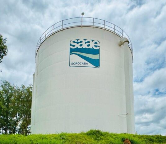 Saae/Sorocaba executa manutenção preventiva em Centro de Distribuição na região do ‘Jardim Dois Corações’ na quinta-feira (18)
