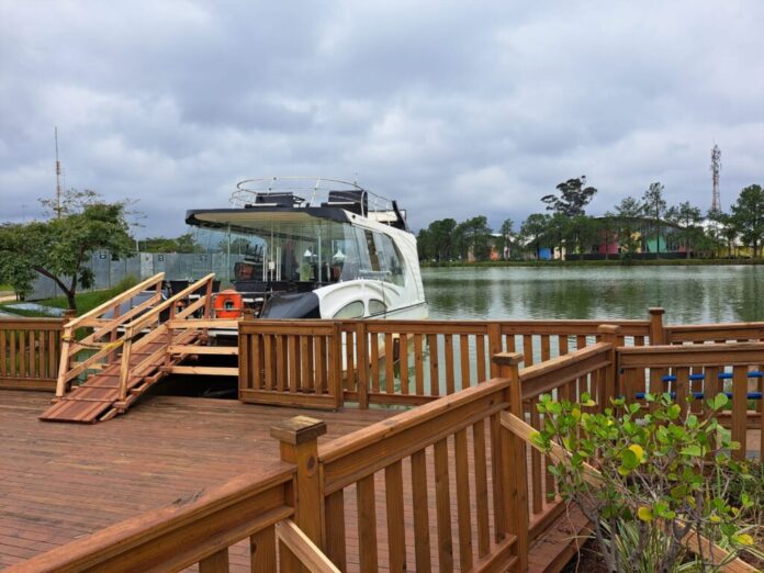 Barco da Copa é atração gratuita no Paço Municipal