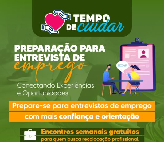 Prefeitura presta orientações sobre entrevistas de emprego nesta terça-feira (23)