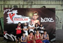 Atletas retornam a Sorocaba com cinco medalhas de ouro do Circuito Escolar de Boxe da Fedeesp em Campinas