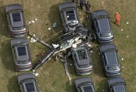 Ao menos 6 pessoas morrem no RJ após choque entre dois helicópteros