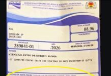 Faturas de consumo do SaaeSorocaba têm novo layout a partir de outubro