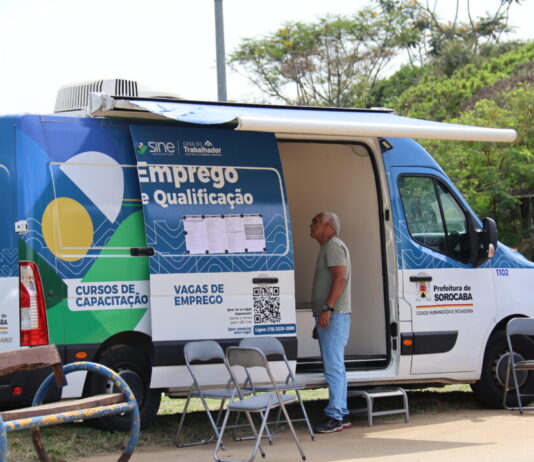 Van do Emprego estará em sete endereços na próxima semana (de 5 a 9 de outubro)